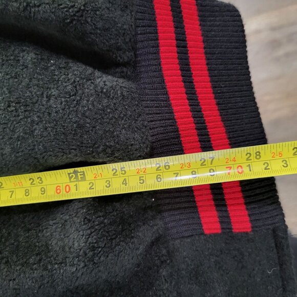 VTG Disney Wide World of Sports Bomber Varsity Jacket SZ M y2k Black - Picture 11 of 11